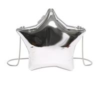 ZYMIADOU Women Acrylic Shoulder Bag Star Shape Messenger Evening Crossbody Clutch Purse For Wedding Party Women Clutch Purse Star Shape Shoulder Trend Crossbody