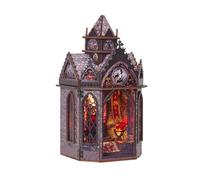 ZYMIADOU Wooden Puzzle Model Build Dragon Spire Dollhouses 8.9x3.6x4.3 Inches with English Instructions Wooden Model