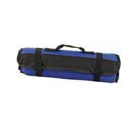 Zymjzbetic Cutlery Roll Chef Knife Bag Portable Cutlery Carrier Case, Oxford Cloth Storage Roll up Cooking Tool Organizer Pocket(Blue)