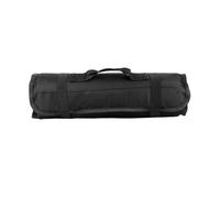 Zymjzbetic Cutlery Roll Chef Knife Bag Portable Cutlery Carrier Case, Oxford Cloth Storage Roll up Cooking Tool Organizer Pocket(Black)