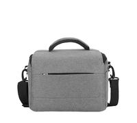 Zymjzbetic DSLR Bag Handbags Nylon Shoulder Bag Camera Case Portable Photographer for Panasonic Equipment Crossbody Bag for Photographers(Grey)