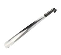 Zymjzbetic Long Shoe Horn Longhandled Stainless Steel Shoe Puller -16.5-inch Easy To Grip Design, Suitable For The Elderly And Those With Limited Mobility