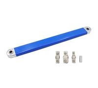 Zymjzbetic Offset Extension Wrench Ratchet Torque Extension 15.4in Impact Socket Ratchet Wrench for Gripping Hexagonal or Square Nuts