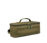 Zymjzbetic Outdoor Camping Gas Tank Storage Bag Camping Gas Tank Storage Bag Outdoor Large Capacity Cooking Stove Storage Case Ground Nail Tool Container Utensils Kit Organizer(Green)