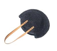 Zymjzbetic Round Straw Woven Bag Round Straw Bag Beach Woven Large Capacity