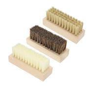 Zymjzbetic Shoe Cleaner Brush 3Pack Square Handheld Polish Daubers for Leather Boots Cloth Canvas Sneakers for Shoe Cleaning