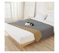 Zymjzbetic Waterproof Bedspread Pads Washable Bed King Size Bed Sheet Covers Pet Dog Cat Urine Pad Bed Mattress Protector Mat for Sofa, Car, Bed(Color 9,170x210CM XL)