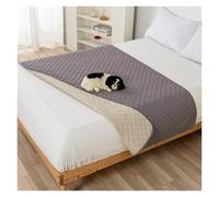 Zymjzbetic Waterproof Bedspread Pads Washable Bed King Size Bed Sheet Covers Pet Dog Cat Urine Pad Bed Mattress Protector Mat for Sofa, Car, Bed(Color 5,170x210CM XL)