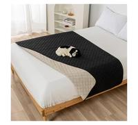 Zymjzbetic Waterproof Bedspread Pads Washable Bed King Size Bed Sheet Covers Pet Dog Cat Urine Pad Bed Mattress Protector Mat for Sofa, Car, Bed(Color 1,100x127CM M)
