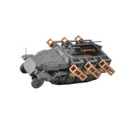 Zymoplas 1 72 WWII sd.kfz.251 Tank Model Kit 4D Armor Vehicle Educational Toy Exquisite and Informative