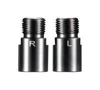 Zymoplas 1 Pair Bicycle Pedals Extender Road Bike Footrest Thread Spacers Cycling Adapters Crank Protector Repairing Accessories