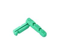 Zymoplas 1 Pair Brake Pad Anti-wear Braking Fitting Wheel Stopper Professional Cycling Accessories Bikes Part for Replace, Green