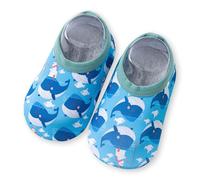 Zymoplas 1 Pair Children Water Sneakers Anti-Slip Silicone Sole Boys Girls Adorable Swimming Shoes Home Diving Fishing for Boots, Type 8, M