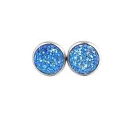 Zymoplas 1 Pair Female Stainless Steel Ear Stud Decoration Earrings Sparkling Girlfriends Gifts Jewellery Accessory Anniversary, Type 7