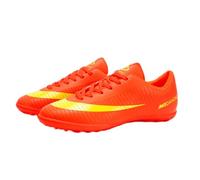 Zymoplas 1 Pair Football Shoes Man Trainer Soccer Sneakers Softness Junior Design Convenience Sweet Gift Sporting for Boots, Orange, 42