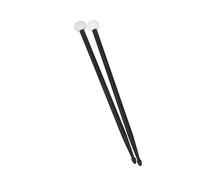Zymoplas 1 Pair Timpani Drumsticks Felt Head Drums Sticks Multifunction Classic Practice Playing Stable Drum Hammer Adults, Black