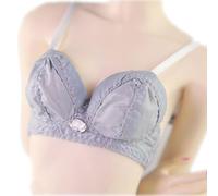 Zymoplas 1 Set Doll Clothes Assorted Colors Durability Wear-resistance Suit Bras Underwear Seamless Bras for 12inch Figure , light blue