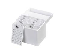 Zymoplas 10 Layers Eyelash Pallet Large Space For Lash Extensions ABS Eyelash Extension Holder Lash Extension Pallet Eyelash Box