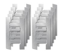 Zymoplas 10-Piece Set, Fixing Straps, Control Box, F-Clip Fixing Straps, Durable Easy to for Restaurants, Kitchens and Tools