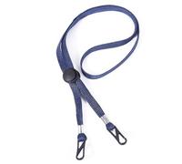 Zymoplas 10pcs Face Cover Lanyards Anti-lost Windproof Extensive Multi-color Multifunctional Fashionable Facial Covers Ropes, Dark Blue
