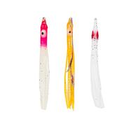 Zymoplas 10pcs Squid Baits for Octopus Lure Night Light Fishing Luminous Lures Tackle Equipment Wide-range with Incisive Hook Tackles