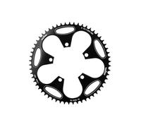 Zymoplas 110BCD Bike Narrow Wide 50-60T High-Performance Sprocket Crankset Road Bicycle, Black, 60T