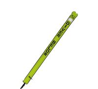 Zymoplas 180 * 15cm -proof Buoy Signal Tube Inflatable Water Elaborate Sausage Equipment Scuba Diving Safety Markers, Fluorescent Yellow