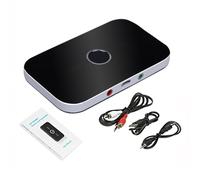 Zymoplas 2 in 1 Transmitter Bluetooth-compatible V5.0 3.5mm MP3 Music Receiver Wireless USB Portable Adapter Computer PC