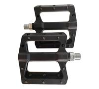 Zymoplas 2 Pieces Bicycle Pedals Nylon Shock-proof Plate Bike Pedal 9/16 Inch Sealed Cycling Biking Riding Accessory Cleat, Black