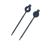 Zymoplas 2 Pieces Bike Mount Loop Holder Strap Bicycles Electric Bikes Anti-lost Case Motorcycle Vehicle Compatible for Air Tag