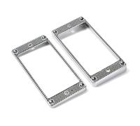 Zymoplas 2 Pieces Guitar Sound Pickup Bottom Frame String Instrument Audio Pick Up Mounting Ring Accessories Spare Parts