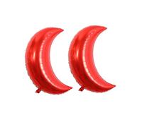 Zymoplas 2 Pieces Party Decorations Decorative One-year-old Baby House Supplies Lovely Atmosphere Arrangement Elastic Balloon, Red
