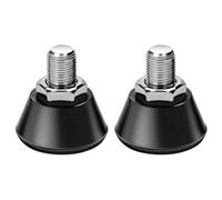 Zymoplas 2 Pieces Skate Toe Stops Adjustable Brake Stoppers Indoor Outdoor Skates Training Block Portable Skating Spare