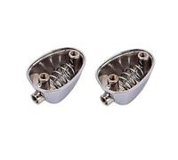 Zymoplas 2 Pieces Snare Bass Ears Single-end Replacement Parts Professional Connectors Set Instrument Accessories School Shop