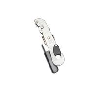 Zymoplas 25KN Rock Climbing Descender Self Braking Rope Clamp Grab Carabiner for Enhanced Performance