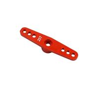 Zymoplas 25T RC Double Servo Horn Arm For Axial SCX10 D90 TRX4 TF2 CC01 Capra RC Car Double Arm Steering Arms 25T RC Servo Arm, Red