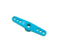 Zymoplas 25T RC Double Servo Horn Arm For Axial SCX10 D90 TRX4 TF2 CC01 Capra RC Car Double Arm Steering Arms 25T RC Servo Arm, Blue