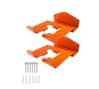 Zymoplas 2pack/lot Heavy Duty Lawnmower Hook For Organized Garage Storage Metal Wall Mounted Lawn Trimmer Bracket Gardens