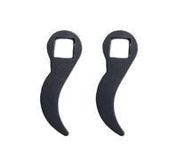 Zymoplas 2pcs/Set Portable Adjustable Pry Tool for Easy Handling of Stubborn Objects Metal Adjustable Pry Bar Crow Bar, 1/2