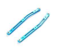 Zymoplas 2pcs/set Rear Upper Chassis Linkage Links For AXIAL 1/10 ROCK RACER 90026 Upgraded Parts Hop-ups for Off-Road Crawler, Blue