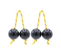 Zymoplas 2piece African Traditional Percussion Instrument For Parties And Music Teaching ABS Shekere African Musical Instrument, A