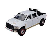 Zymoplas 2piece Safe And Non-toxic Alloy Car Model - Toy For Children Aged 6-12 With Battery For 6-12 Years Pickup Sound, white