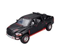 Zymoplas 2piece Safe And Non-toxic Alloy Car Model - Toy For Children Aged 6-12 With Battery For 6-12 Years Pickup Sound, black