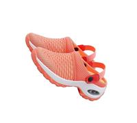 Zymoplas 2pieces Comfortable Womens Tennis Shoes | Lightweight Adaptive Athletic Footwear Rubber for Female Women Sports Shoes, Orange, 43.1