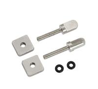 Zymoplas 2pieces Durable 316 Stainless Steel Screw Insert For Surfboard Tail Fin Quick llation Not Easy To Rust