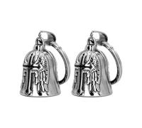 Zymoplas 2x Guardian Bell Motorcycle Bells Compact And Lightweight Unleash Power Of Alloy Motorcycle Bell Lucky Charm