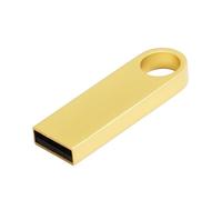 Zymoplas 32G Flash Drive Suitable For Storage And Transfer Easy To Metal Usb Flash Drive Usb Plug And Play, gold, 32GB