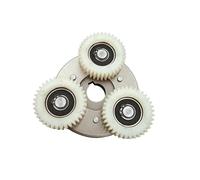 Zymoplas 36T Planetary Gear with Part Solid Set Kit for Bafang Motor Ebike Efficient and Reliable, nylon gearwhite