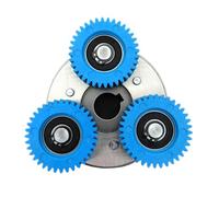 Zymoplas 36T Planetary Gear with Part Solid Set Kit for Bafang Motor Ebike Efficient and Reliable, nylon gearblue