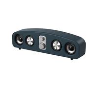 Zymoplas 3D Surround Sound Speakers Switchable Between Wired And Wireless ABS Computer Desktop Gaming Speaker Subwoofer Computer, navy blue